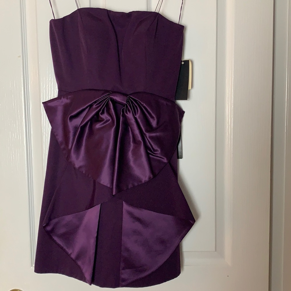 Elegant mini dress for wedding guest